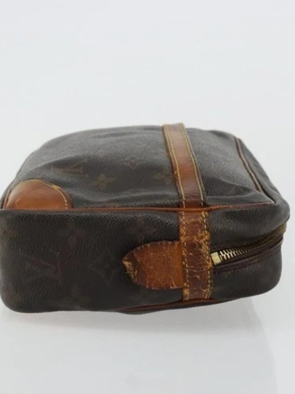LOUIS VUITTON Monogram Compiegne 28 Clutch Bag M51845 LV Auth BA12322 - Picture 3 of 16